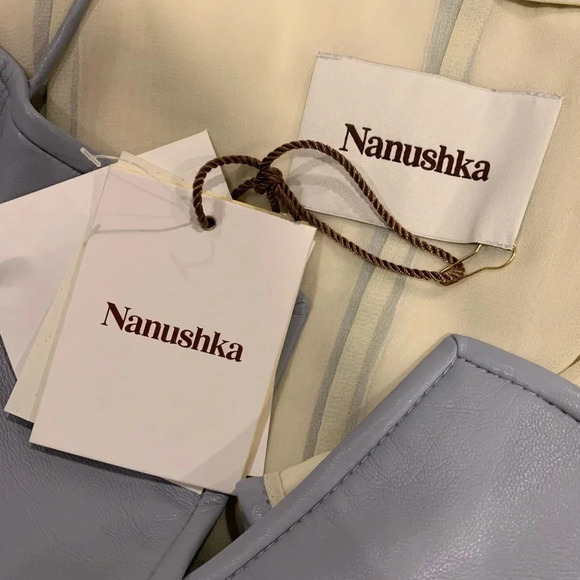 NANUSHKA NWT Cosimo Leather Corset Wrap Top Cami - Picture 12 of 14